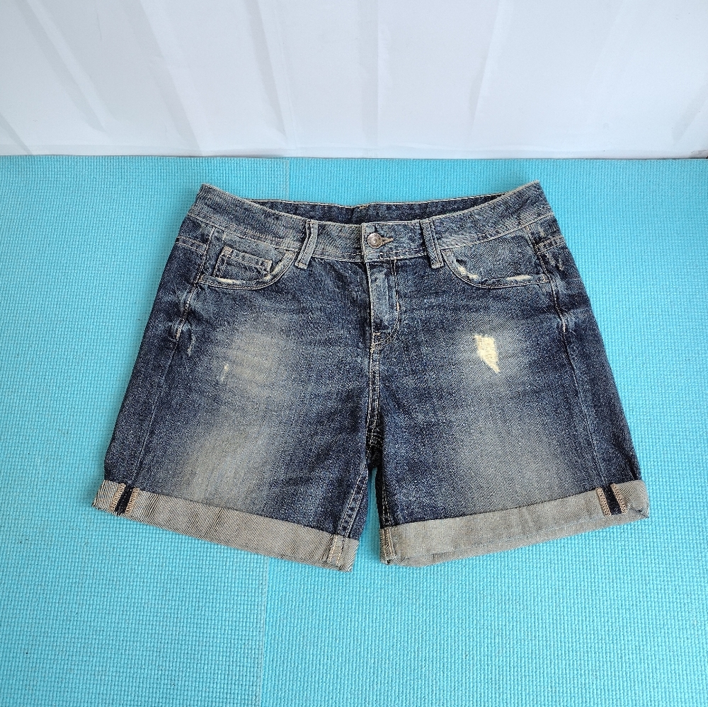 Benetton Jeans Women's Boyfriend Shorts Size 27